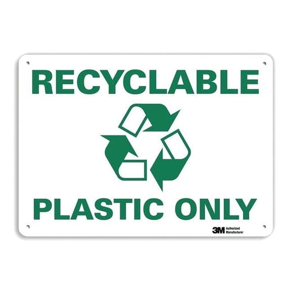 Lyle Notice Sign,10 in x 14 in,Plastic U1-1061-NP_14X10