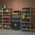 thumbnail image 7 of SOLAURA 8-Drawer Rolling Tool Chest Metal Tool Box Lockable Storage Cabinet with Wheels, Black, 7 of 7