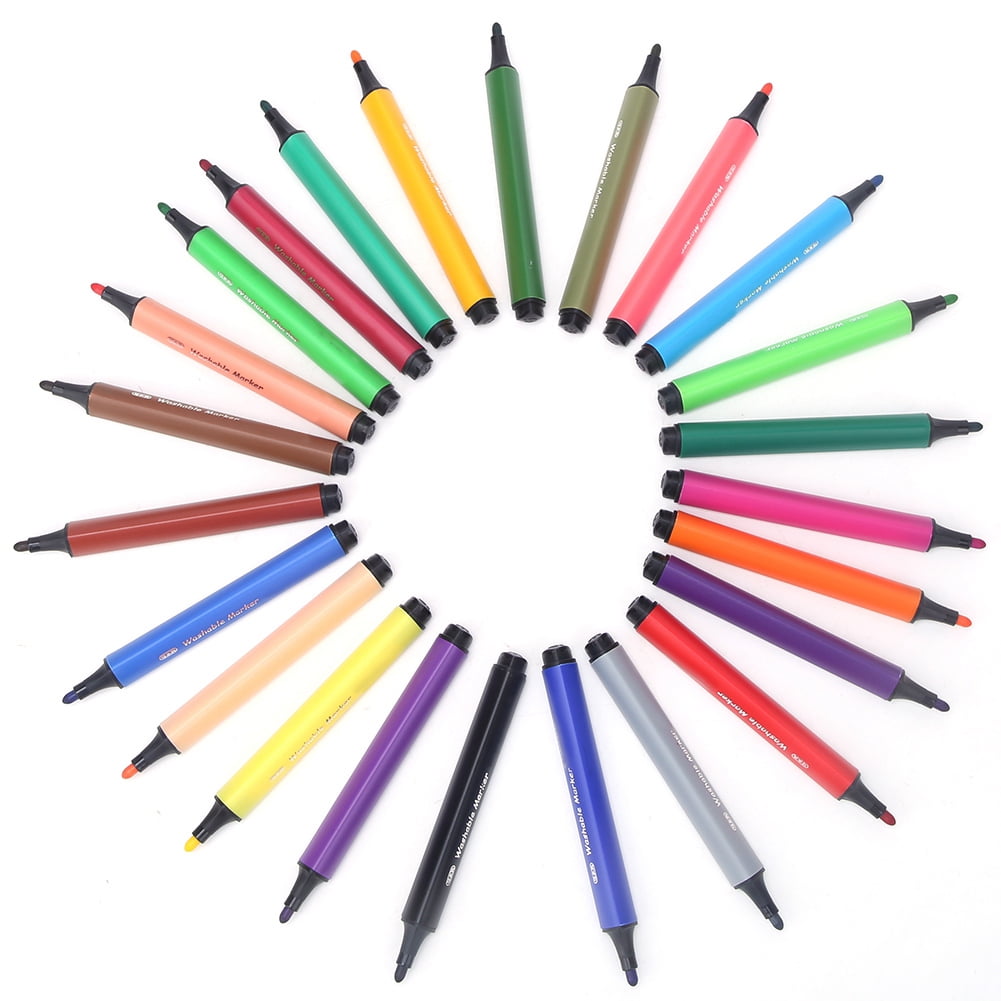 Watercolor Marker Pen, Ordinary Eminent For Home 24 Colors