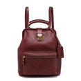 thumbnail image 1 of Old Trend  Genuine Leather Doctor Convertible Backpack Burgundy, 1 of 5
