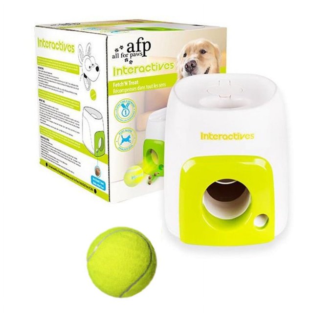 Máquina de recompensa de entrenamiento interactivo para perros, alimentador inteligente para mascotas, alimentador de tenis, juguete, suministros para mascotas
