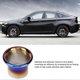 thumbnail image 2 of 3inches Cold Air Intake Funnel System Turbo Horn Stainless Steel Blue, 2 of 3