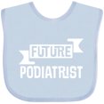 thumbnail image 3 of Inktastic Future Podiatrist Foot Doctor Boys or Girls Baby Bib, 3 of 4