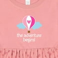thumbnail image 4 of Inktastic The Adventure Begins Hot Air Balloon Girls Girls Baby Dress, 4 of 5