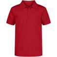 thumbnail image 1 of Polo Nautica para niños, uniforme escolar, manga corta, color rojo 18-20, 1 of 1