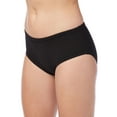 thumbnail image 4 of No Boundaries Women’s Cotton Hipster Panties, 5-Pack, 4 of 5