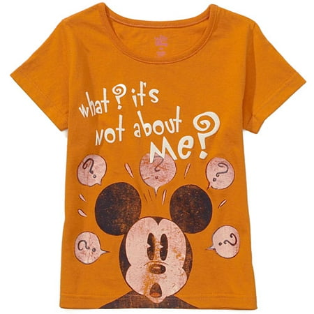 Disney - Girls' Mickey Mouse Tee