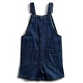 thumbnail image 2 of Wonder Nation Toddler Boys Denim Shortalls, Sizes 12M-5T, 2 of 3
