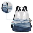 thumbnail image 5 of FORMRS Women's Travel Backpack Purse Anti-Theft Hidden Pockets Casual Shoulder Bag, Watercolor Mountains, 5 of 7