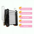 thumbnail image 2 of 12 Steps Wall-Mounted Attic Ladder, Folding Attic Ladder, Al-Mg Alloy Collapsible Stairs, for Attics, Garages, Roofs, Basements, 2 of 8