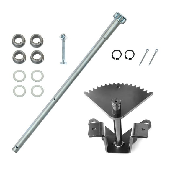 For John Deere LT133 LT150 LT155 LT160 LT166 LT170 Steering Sector Gear Set With Shaft