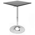 thumbnail image 2 of Zeta Contemporary Adjustable Bar Table - Black Licorice, 2 of 2