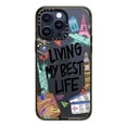 thumbnail image 2 of Funda para teléfono: Tify Impact para iPhone 15 Pro Max, color negro transparente, 2 of 6