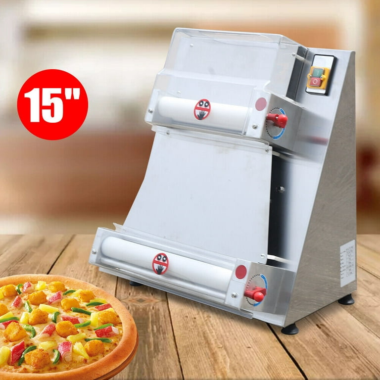 Miumaeov Pizza Dough Roller Sheeter Electric Pizza Dough Press Making  Machine Commercial Dough Roller Sheeter for Noodle Pizza Bread and Pasta  Maker