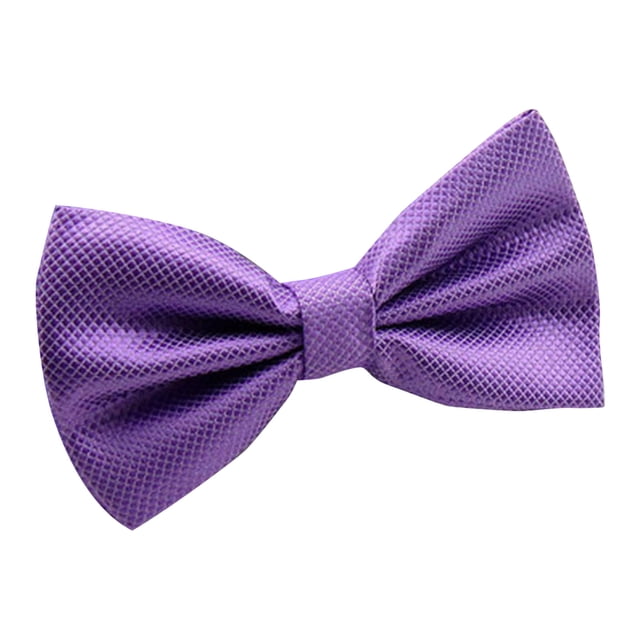 Flmtop Nœud Papillon Fait à la Main en Polyester Durable Cravate de Mariage pour Mariage