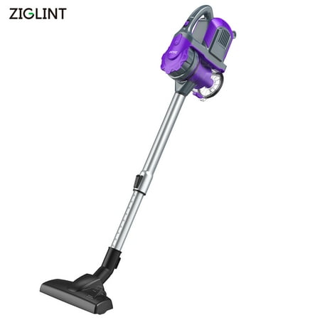 ZIGLINT Lightweight Cordless Stick Vacuum Cleaner, Pet & Allergy Friendly Handheld Vacuum,