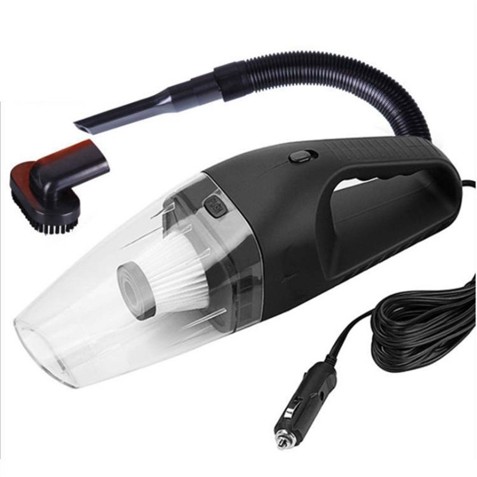 High-Power 120W Wet and Dry Hose Vacuum Cleaner, Vehicle Mounted Strong Suction for Car, Home and Upholstery, Multi-Use Nozzle, Portable Heavy-Duty Vacuum, Efficient Dirt Removal