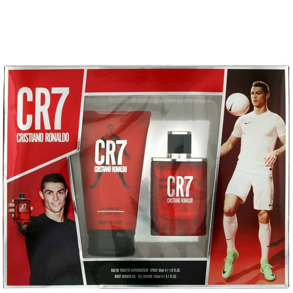 CR7 by Cristiano Ronaldo for Men - 2 Pc Gift Set 1oz EDT Spray, 5.1oz Shower Gel