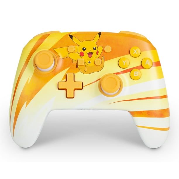 Powera Enhanced Wireless Controller For Nintendo Switch Pokemon Pikachu Joy Walmart Com Walmart Com