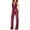 Hot Pink, variant on Jumpsuit Summer New European And American Jumpsuit Lady'S Sleeveless Halter Neck Sequin Pants Women,Black Women'S Polyester Jumpsuit L