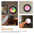 thumbnail image 4 of 6pcs LED Night Lights Cabinet Puck Lights Battery Operated Under Cabinet Lights with Remote Controllers, 4 of 4
