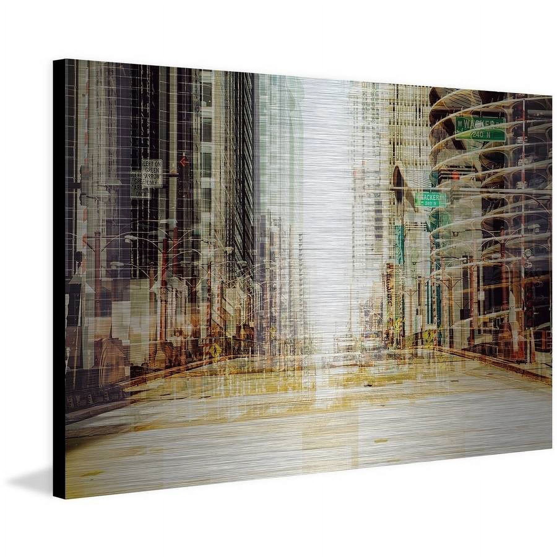 "Luminous" Painting Print on Brushed Aluminum