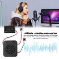 thumbnail image 2 of Visland Voice Recorder Box Module with High-Power Speaker Clear Sound Battery Powered Easy Operation Widely Used 4-Minute Recording Box, 2 of 7