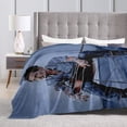 thumbnail image 6 of Johnny Depp Blanket, 50x60, Anti-Pilling Throw Blanket Plush Blanket, Light Weight & Super Soft, Warm & Comfy, Microfiber Flannel Fleece Blanket for Bed, Sofa, Couch, 6 of 6