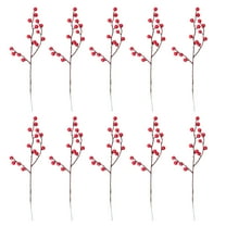 Gymnture christmas 10 Christmas Holly Berry Picks for DIY Flower Arrangements