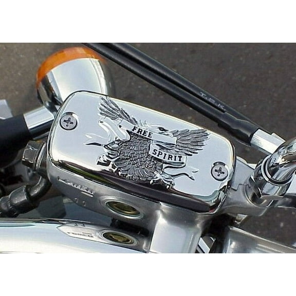1999-2014 Yamaha Road Star Silverado Warrior 1700 CHROME EAGLE RESERVOIR CAP