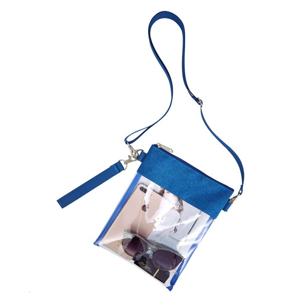 Clear Crossbody Purse Bag Stadium Approved Clear Tote Bag with