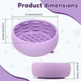 thumbnail image 2 of Slow Feeder Dog Bowls 2Pcs, Anti-Choking Puzzle Dog Food Bowls with Suction Cups – Non-Slip Dog Feeding Slow Down Eating for Small to Medium Dog, 2 of 7