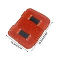 thumbnail image 7 of Aluminized Back Welding Hand Pad Fireproof Gloves Pad for Welder Furnace Metal Smelting Welding, 7 of 7
