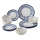 thumbnail image 3 of Vajilla De Porcelana Santa Anita Modelo Castilla De 12 Piezas Blanco y Azul, 3 of 4