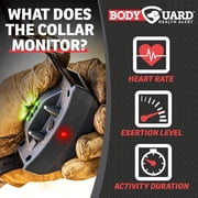 SportDOG Brand FieldSentinel 825 Remote Trainer with BodyGuard Health Alerts Worlds First Dog E-Collar with Health Monitoring Train with Static, Vibrate, and Tone Mile Range
