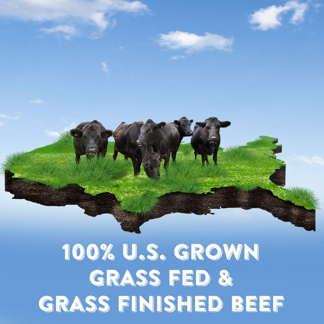 Nicks Sticks Snack Beef Sticks Spicy Grass Fed 1.7 Ounces Pack Of 25