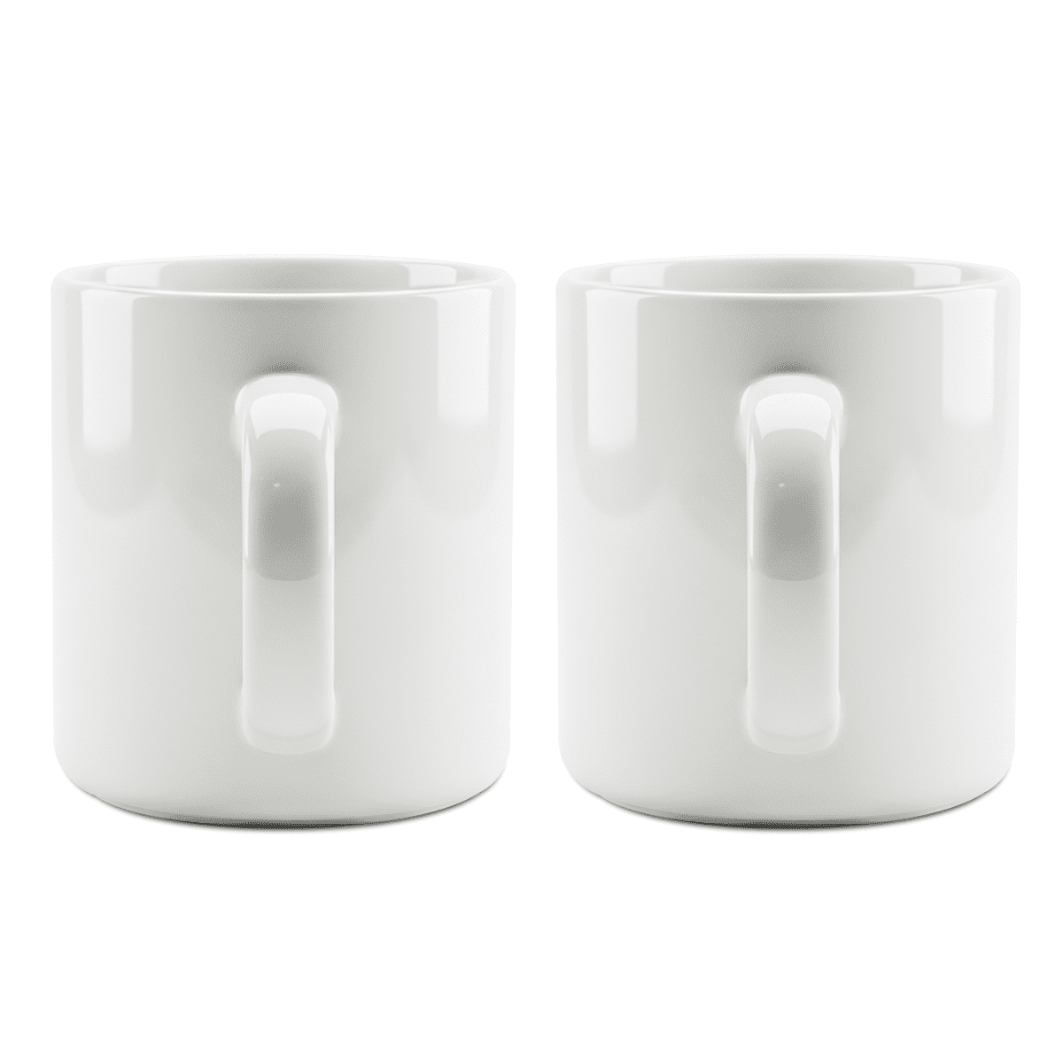 Hello Hobby Skinny Sublimation Mug 20 oz Stainless Steel, White, Set of 2