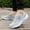 Grey, variant on Daolelai Men's Summer Lightweight Breathable Mesh Sports Running Shoes