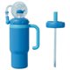 thumbnail image 1 of Kids Whale Fountain Tumbler Cup 24oz Leak-Proof Insulated Water Bottle with Handle & Straw, 1 of 5