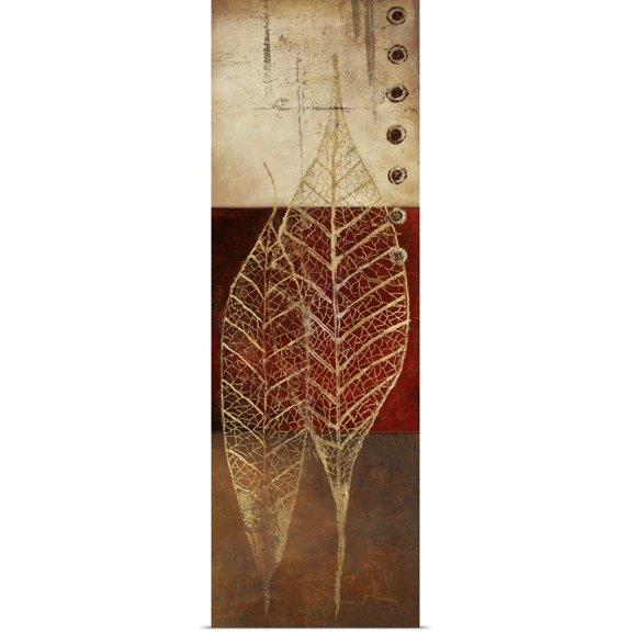 Great BIG Canvas | Rolled Patricia Pinto Poster Print entitled Fossil Leaves I