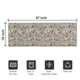 thumbnail image 5 of Gray Christmas Icon Pattern Door Rugs,Washable Non Slip Door Mats Indoor,Decorative Door Mats,Entry Mat Indoor for Entrance,Bedroom,Kitchen,Bathroom,16"x47", 5 of 6