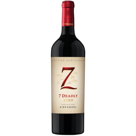 7 Deadly Zinfandel, Red Wine, 750ml