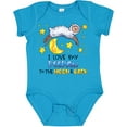 thumbnail image 3 of Inktastic I Love My Peepaw to the Moon and Back Cute Sheep Boys or Girls Baby Bodysuit, 3 of 5