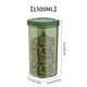 thumbnail image 5 of Estantería de plástico transparente impermeable, almacenamiento de alimentos frescos, para cocina, gran capacidad, resistente, fácil de limpiar, ideal para cocina moderna, para cocina, con, 5 of 8