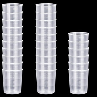 Disposable Measuring Cups for Resin, 8 Oz, 20 Pack, Resin Mixing