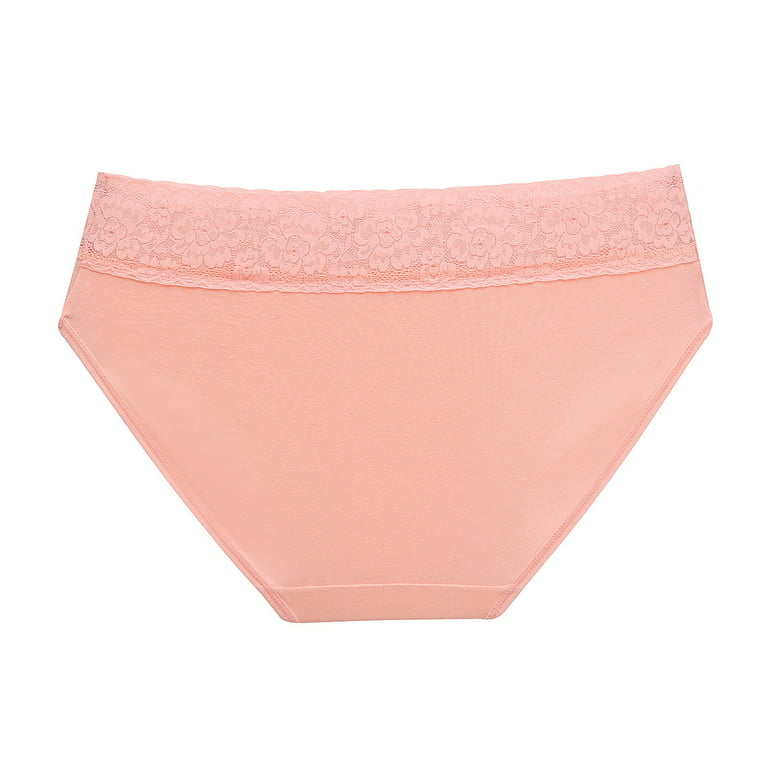 eczipvz Lingerie for Women Naughty Women Silk Panties Cotton Crotch Mid  Waist Seamless Breathable Lace Mesh Briefs,RD2 