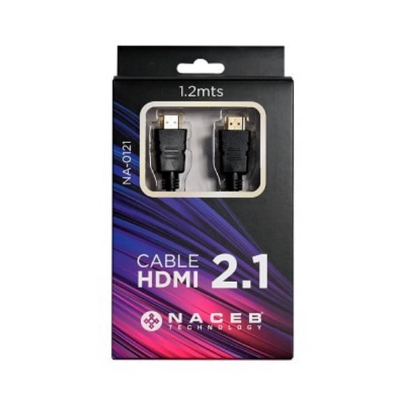 Cable Naceb Technology Cable HDMI 3 M Dolby Vision HDR10 NA-0122