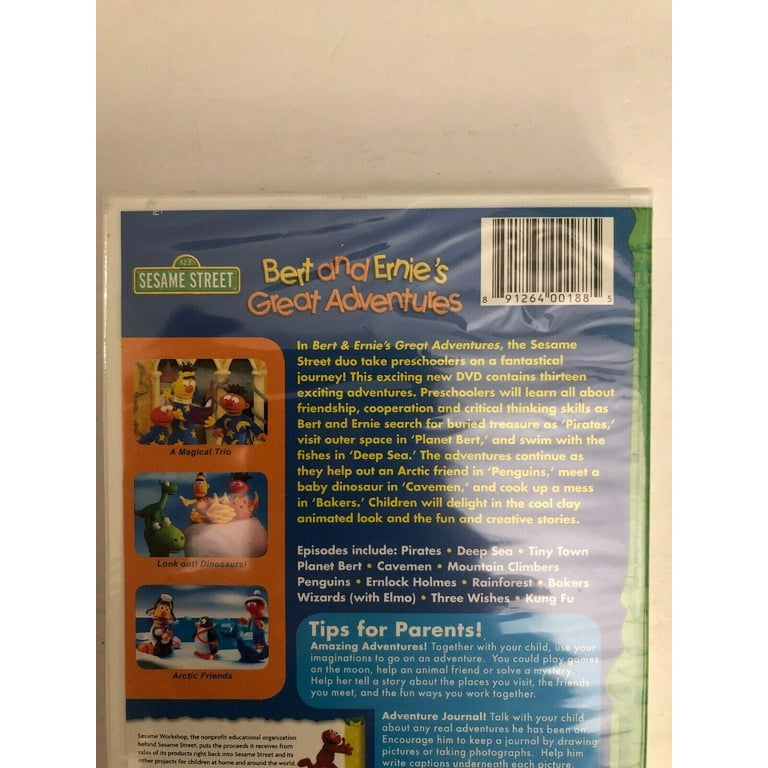 Sesame Street: Bert and Ernie's Great Adventures DVD