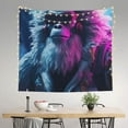 thumbnail image 2 of Sikiie Hip-Hop Glasses Gorilla tapestry wall hanging home decor for bedrooms, living rooms, dorms 60x51in, 2 of 6