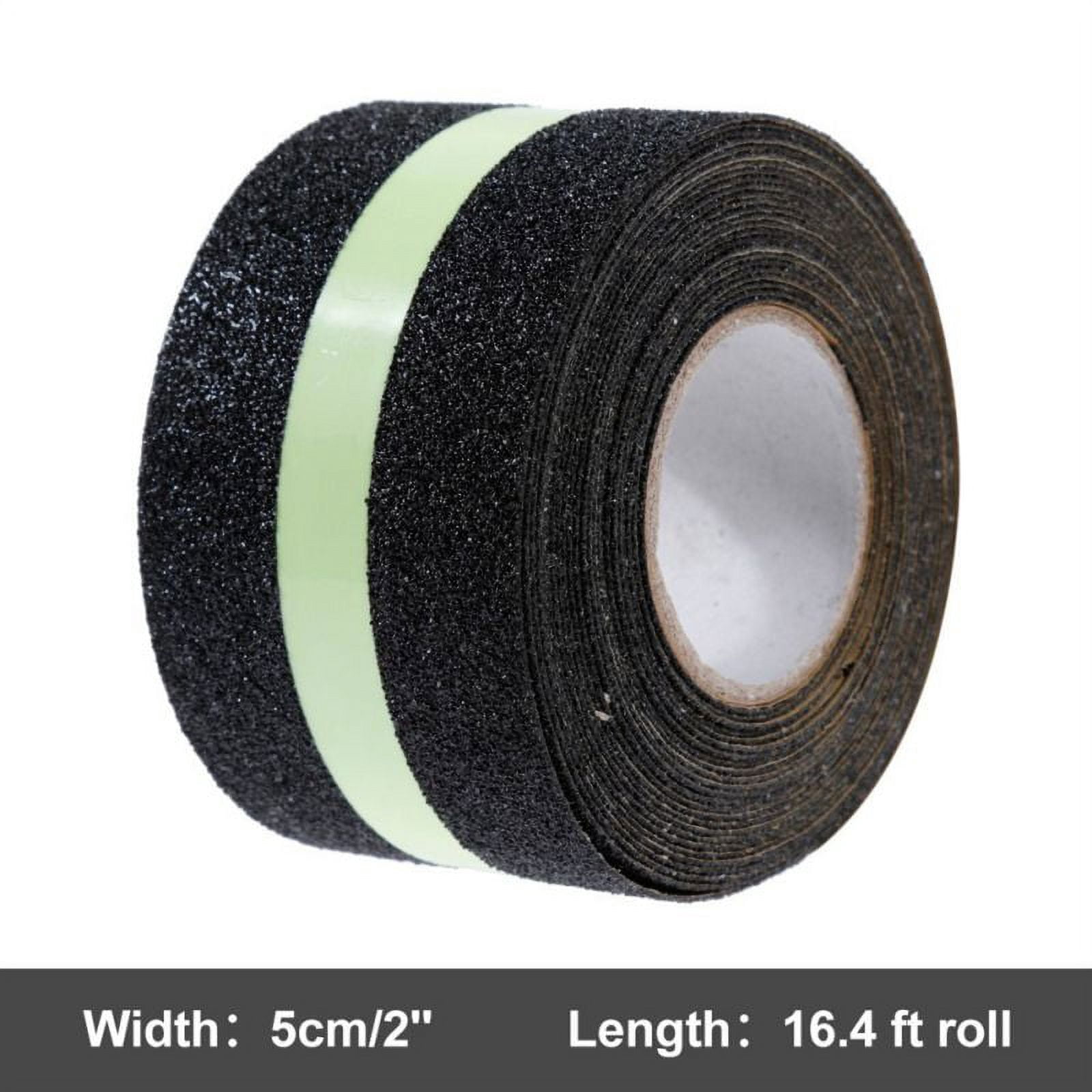 Glow In The Dark Anti-Slip Stairs Tape DIY Self-Adhesive with Green Fluorescent Strips Safety Track Tape